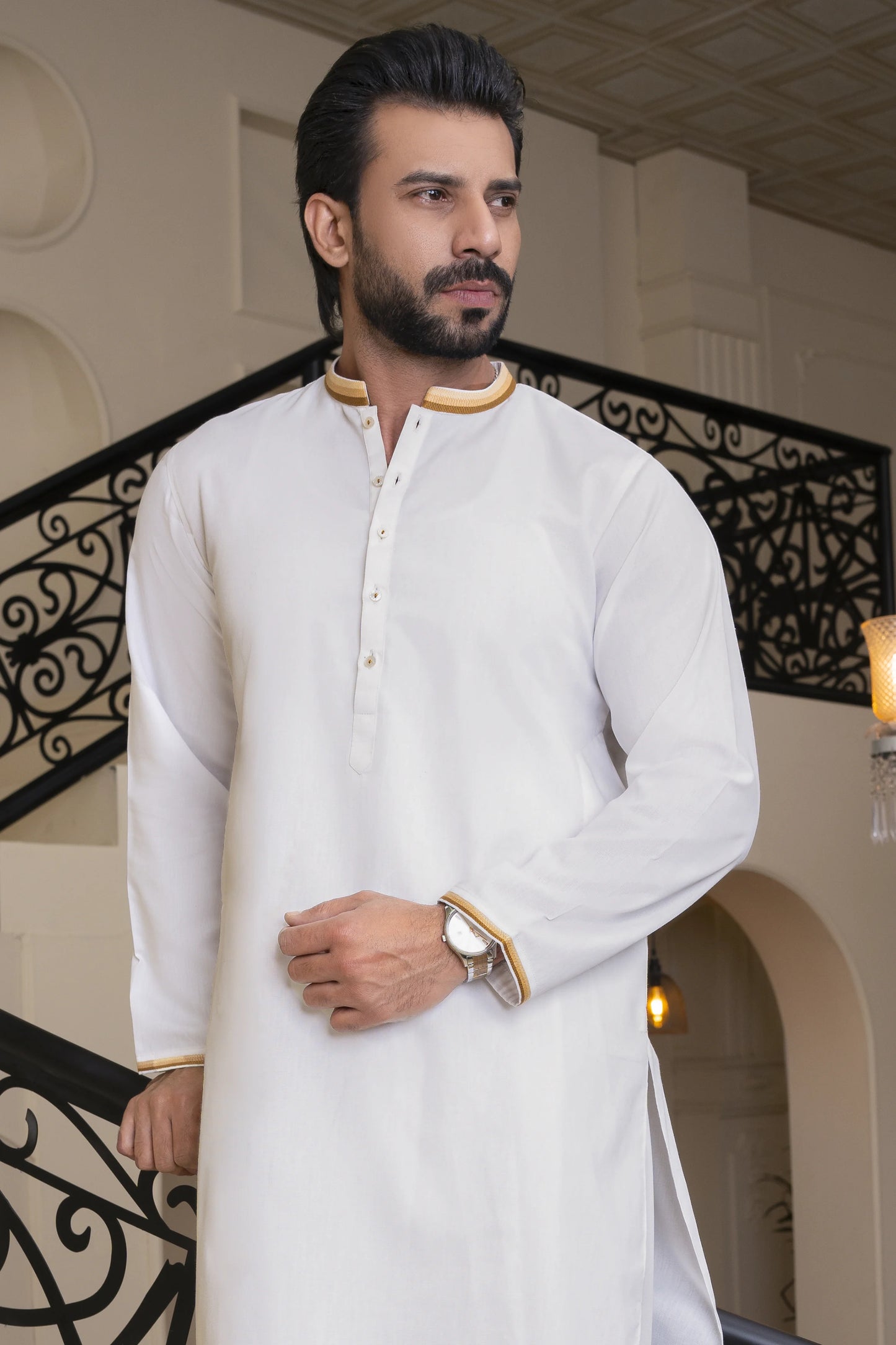 Snow White Kurta Shalwar